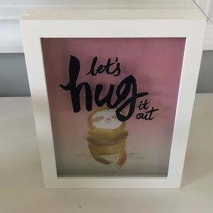 Hug Light Up Box Frame